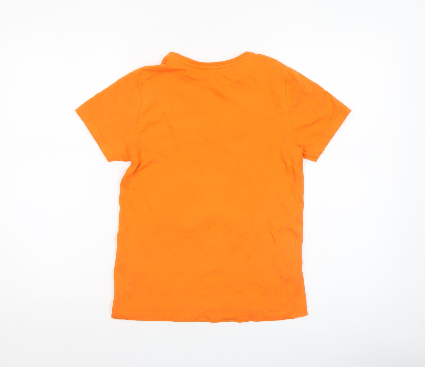 Naruto Shippuden Boys Orange 9-10 Years Graphic Cotton T-Shirt