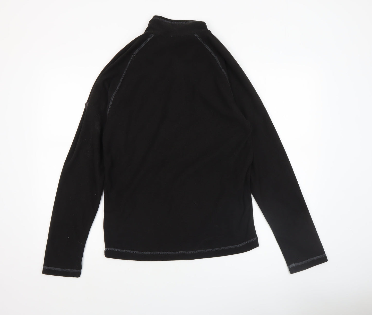 Regatta Men's Black 1/4 Zip Fleece Pullover Sweatshirt Size S