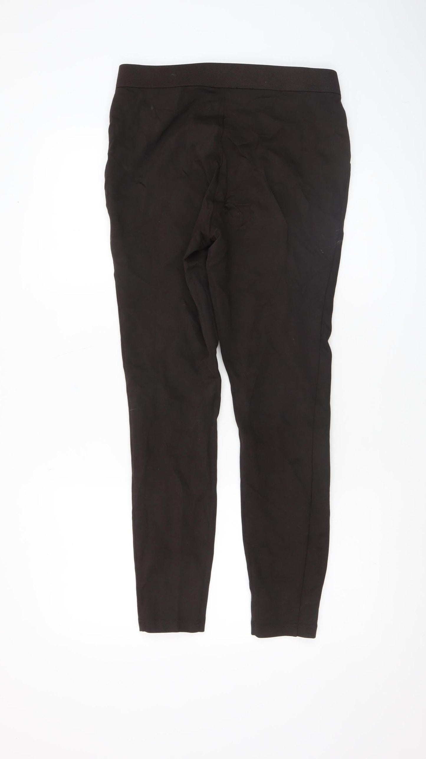 Dunnes Women’s Black Stretch Leggings Size 12 Viscose Blend