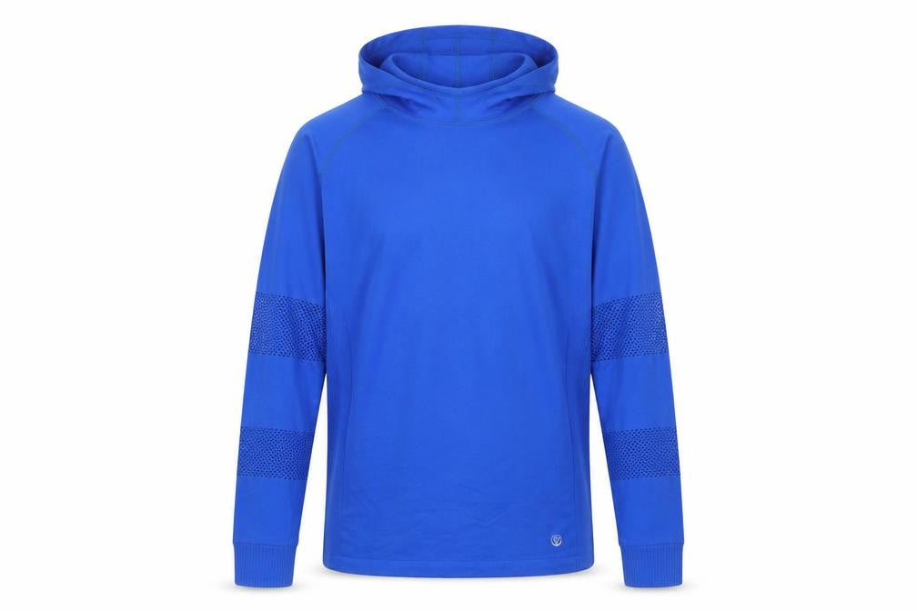 Dunnes Mens Blue Athletic Fit Pullover Hoodie Size M