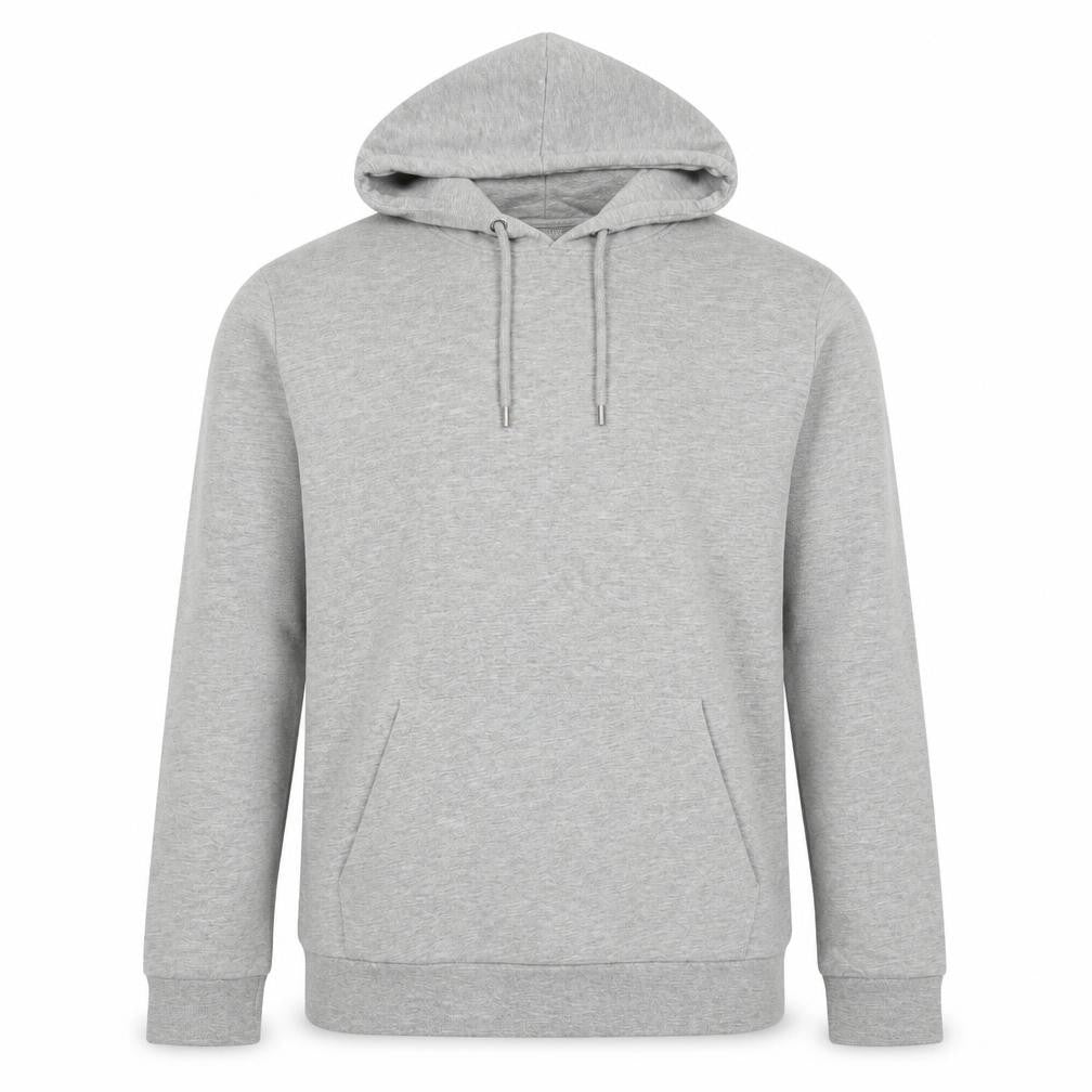 Topman Mens Grey Classic Fit Pullover Hoodie Size S