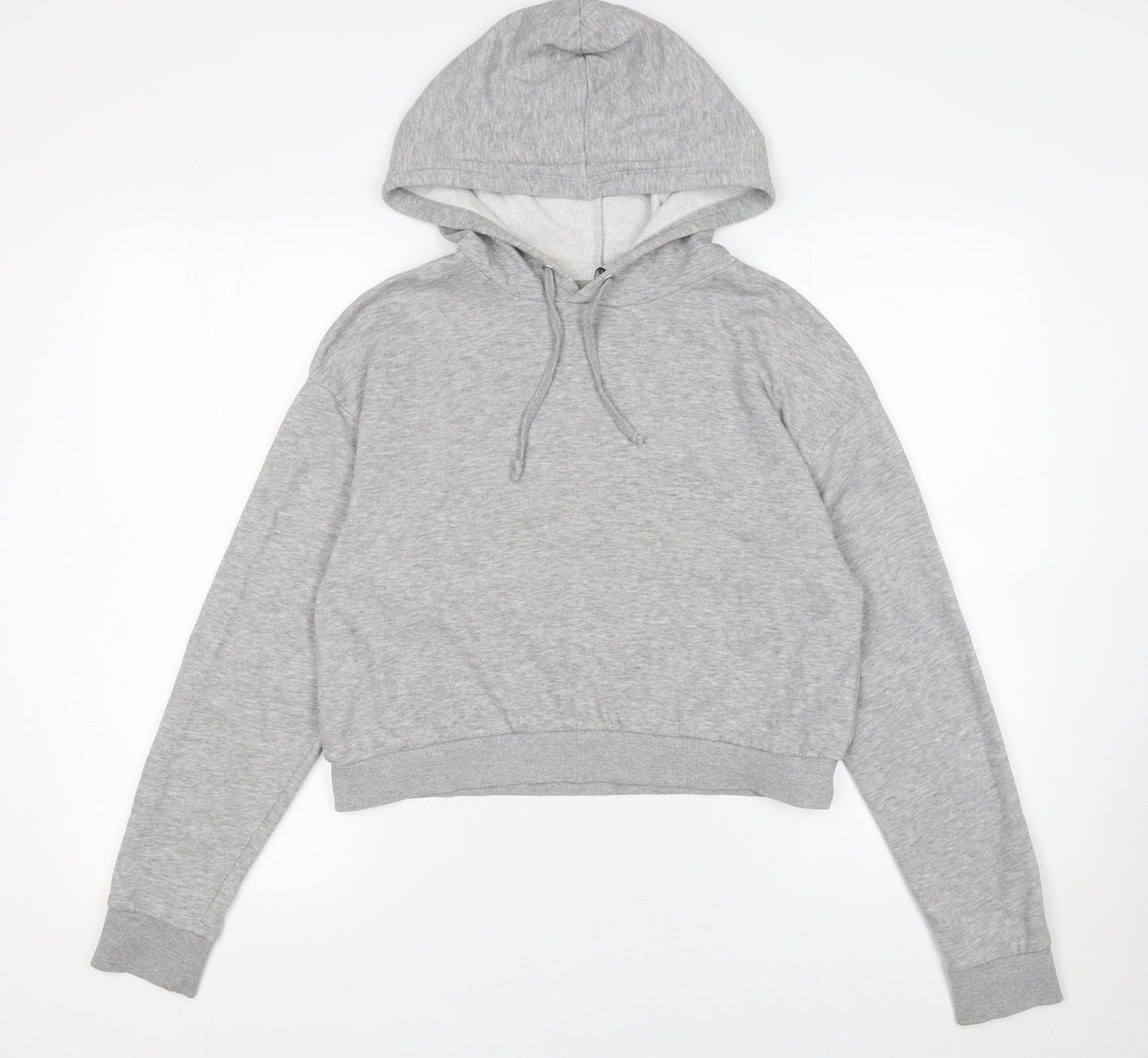 Marks and Spencer Womens Grey Hoodie Size S Pullover Long Sleeve