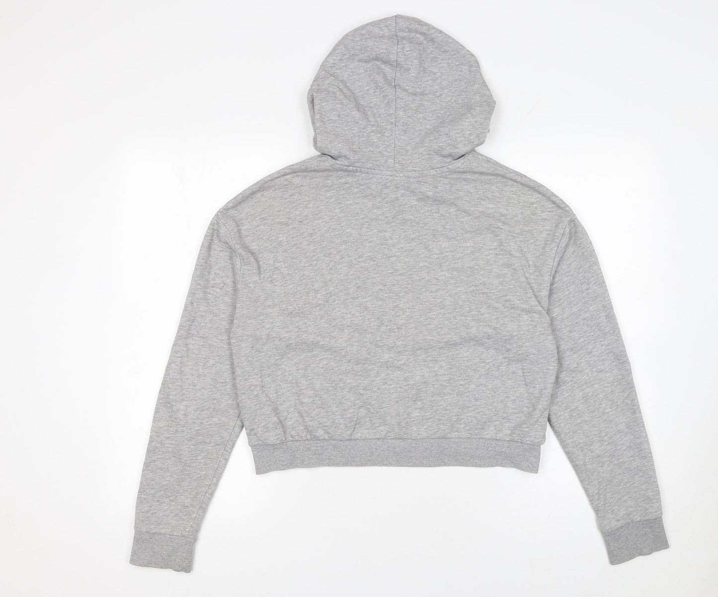 Marks and Spencer Womens Grey Hoodie Size S Pullover Long Sleeve