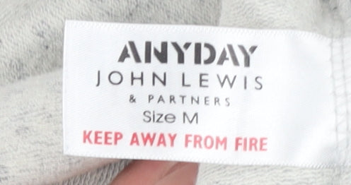 John Lewis Anyday Women's Grey Jogger Sweatpants M Cotton Blend