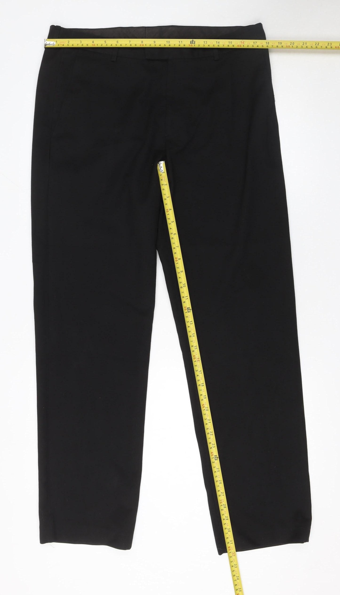 St. Bernard for Dunnes Stores Men's Black 36W 35L Dress Pants