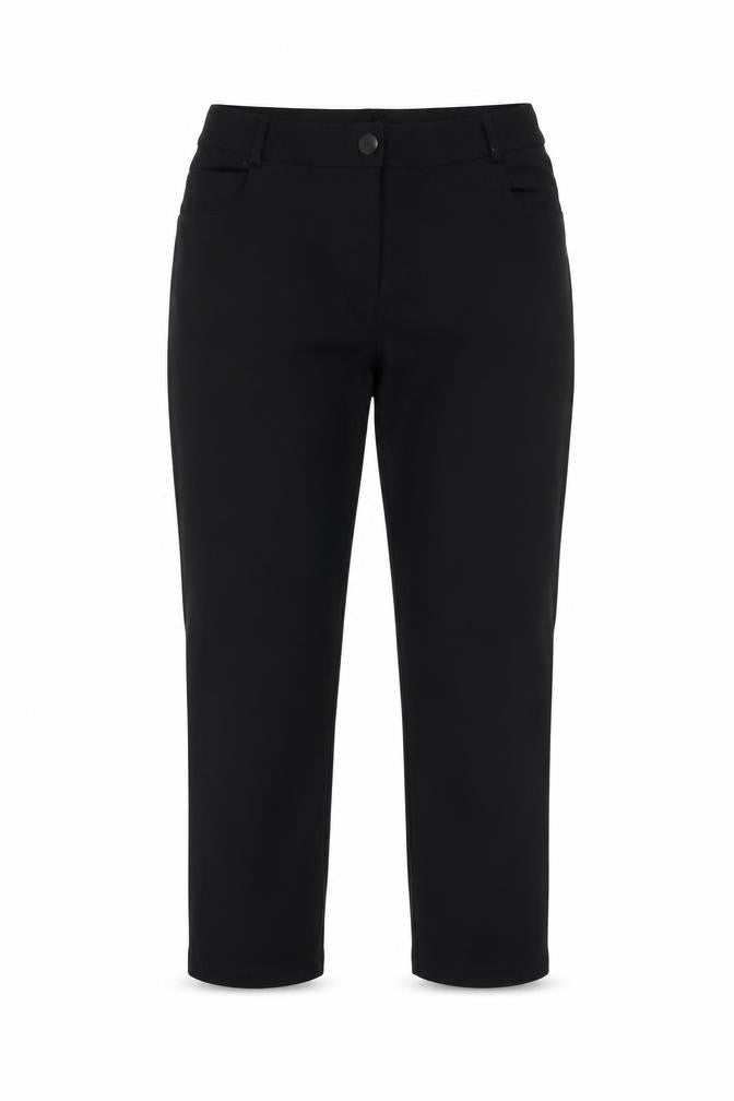 Dunnes Stores Women's Black Slim Fit Stretch Trousers Size 10