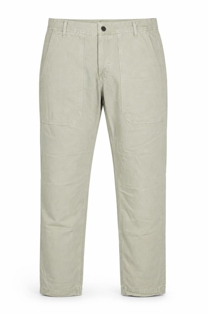 River Island Men's Beige 34x32 Regular Straight Jeans