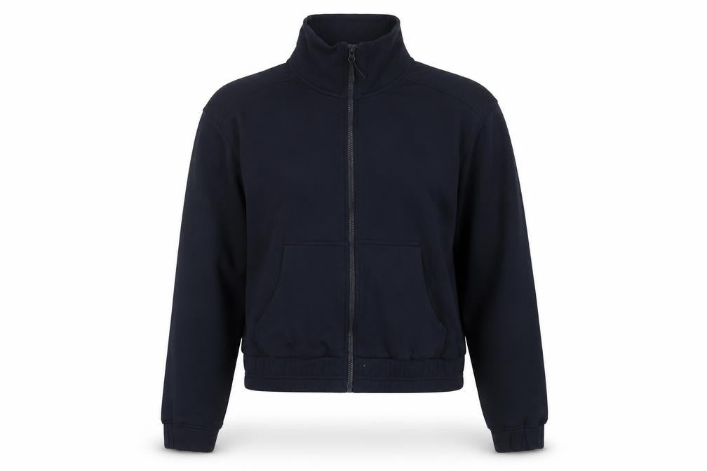 F&F Active Women’s Black Full Zip Sweatshirt Size M Modal Blend
