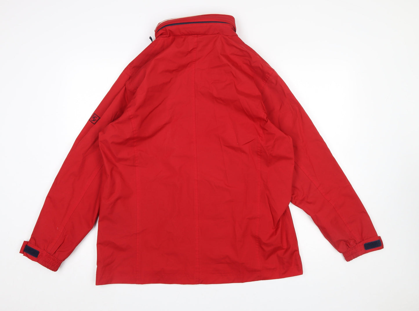 Crossfield Women's Red Windbreaker Jacket M Water Resistant Lined