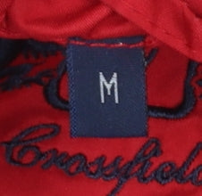 Crossfield Women's Red Windbreaker Jacket M Water Resistant Lined