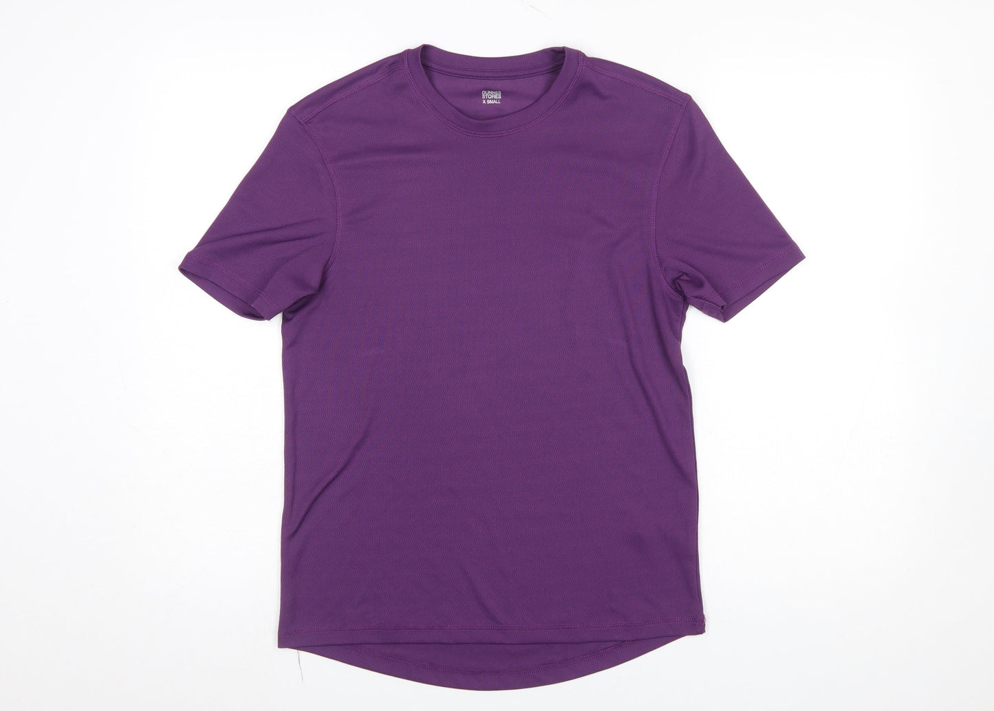 Dunnes Stores Men's Purple XS Regular Fit Short Sleeve T-Shirt