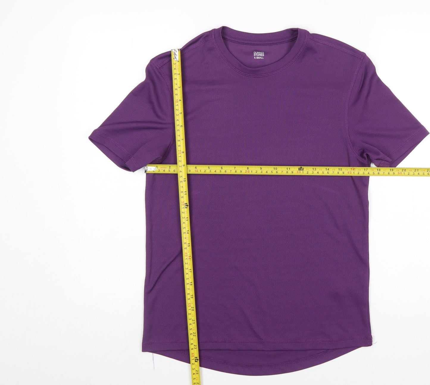 Dunnes Stores Men's Purple XS Regular Fit Short Sleeve T-Shirt
