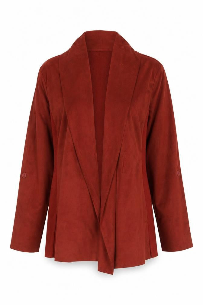 Parfois Women Brown Long Sleeve Open Cardigan Size 12
