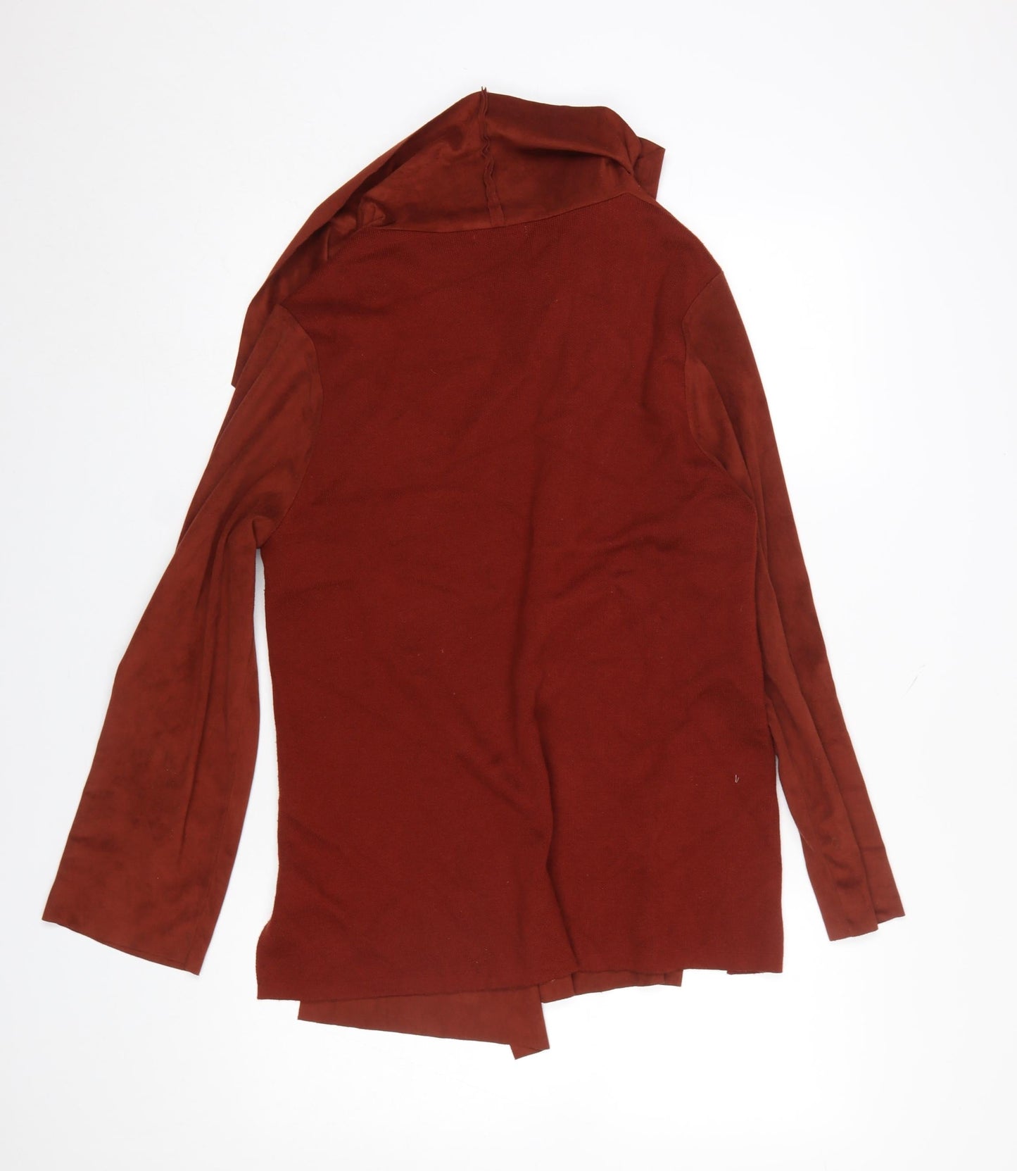 Parfois Women Brown Long Sleeve Open Cardigan Size 12