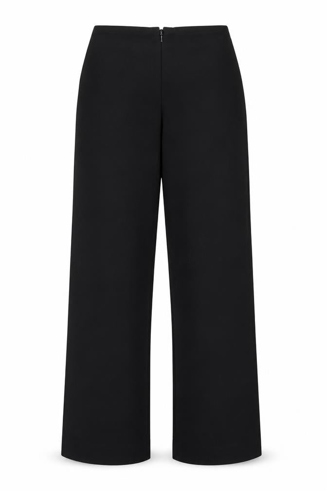 Buttercups Women's Black Workwear Straight Trousers Size 6