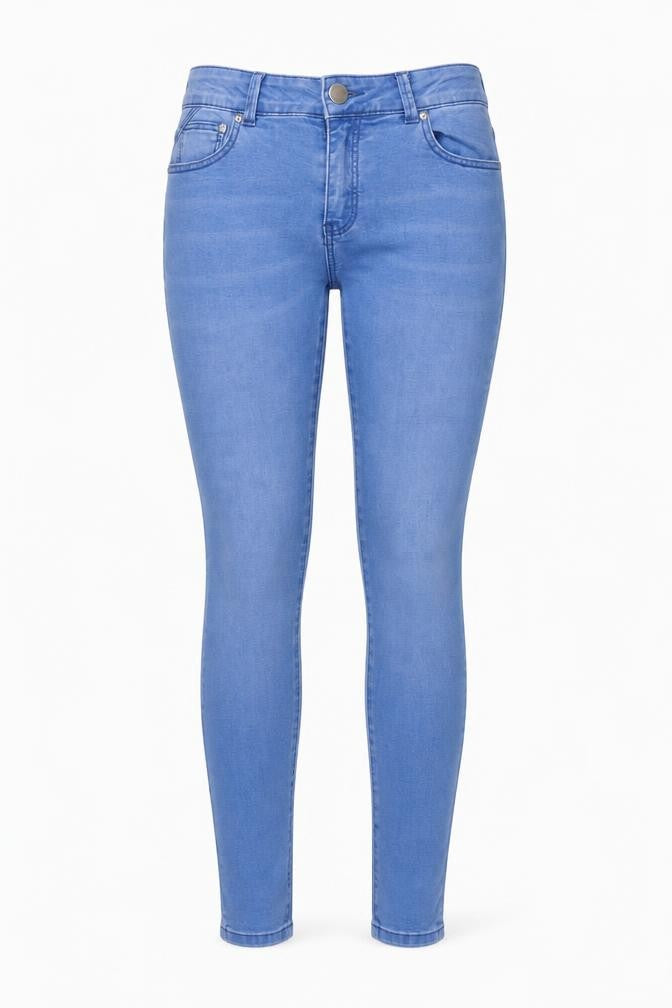 Denim Co. Women Blue Skinny Jeans Size 6 Slim Fit Stretch Denim