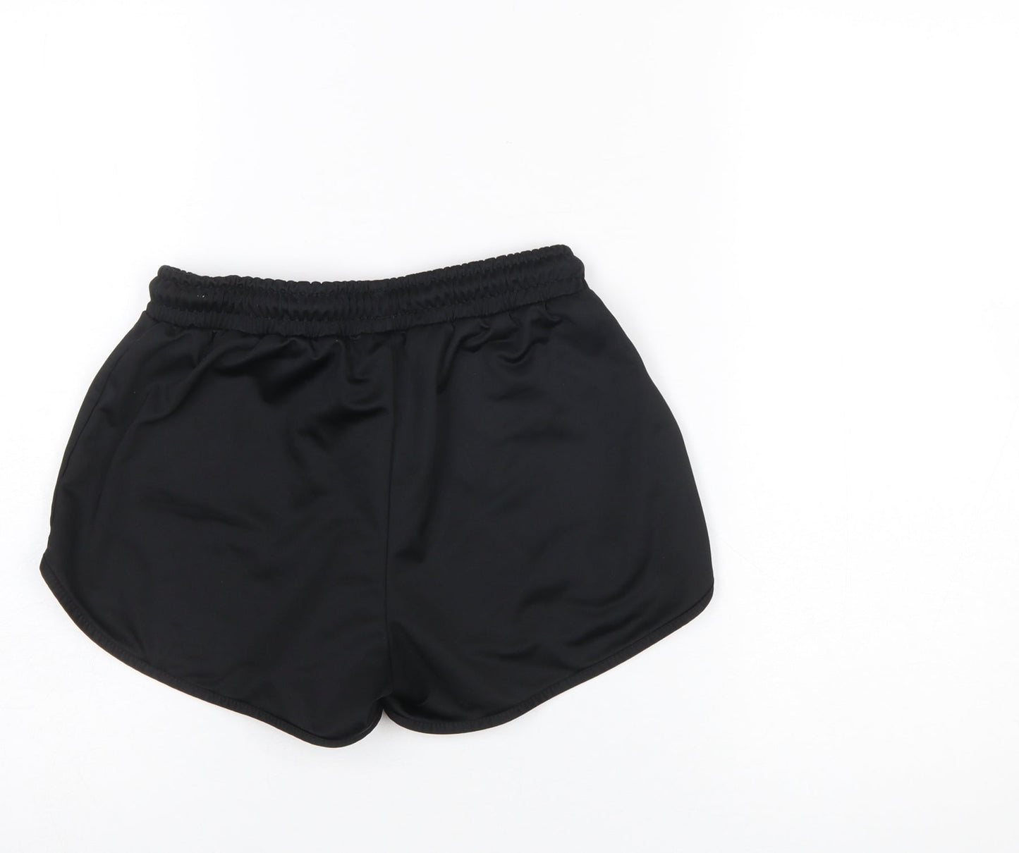Ellesse Womens Black UK 8 Athletic Activewear Shorts Polyester Gym