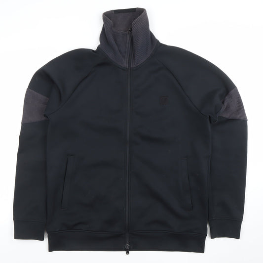 Under Armour Men's Black Full Zip High Neck Sweatshirt L