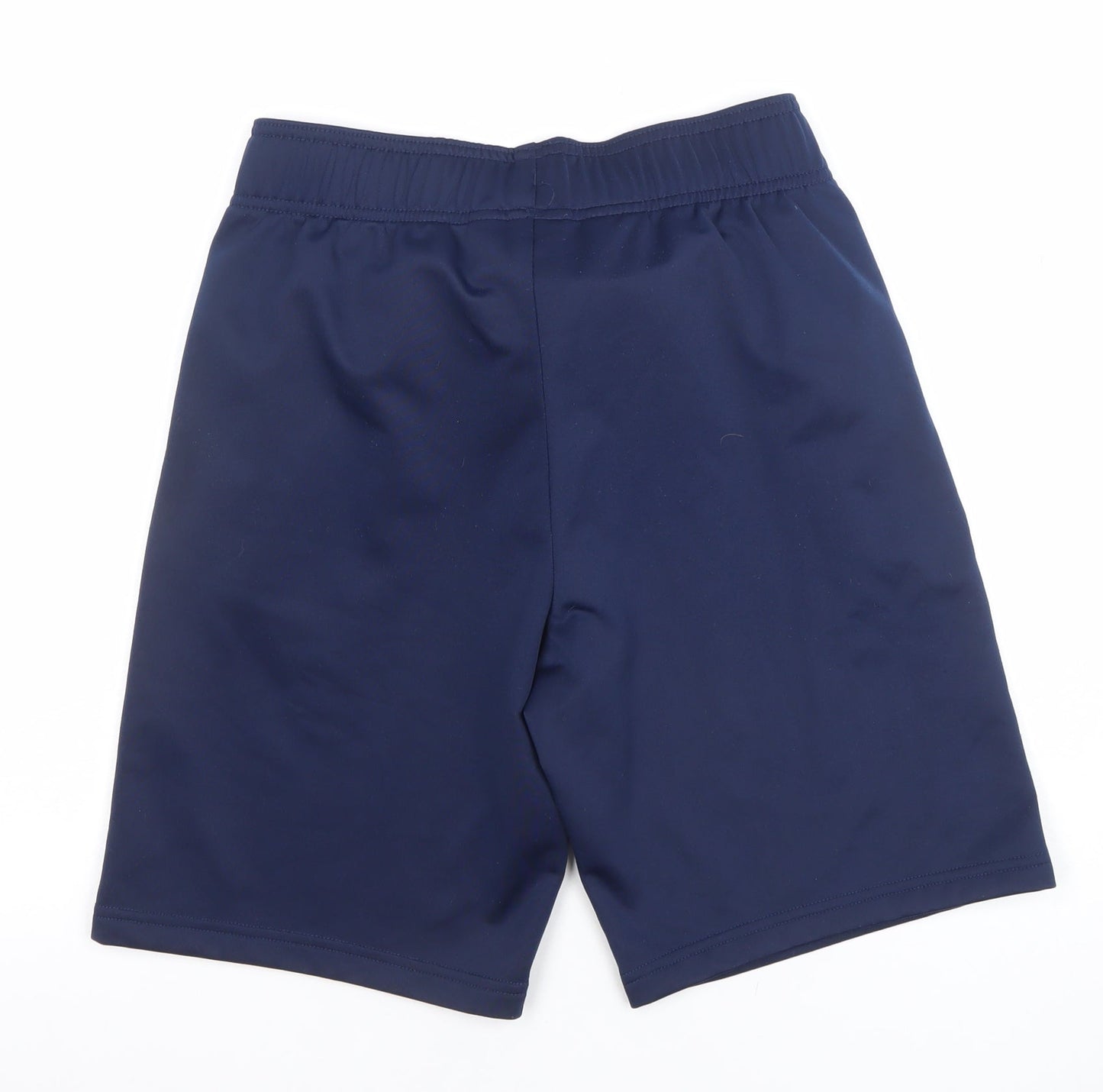 Adidas Boys Blue Athletic Shorts 13-14 Years Recycled Polyester Activewear