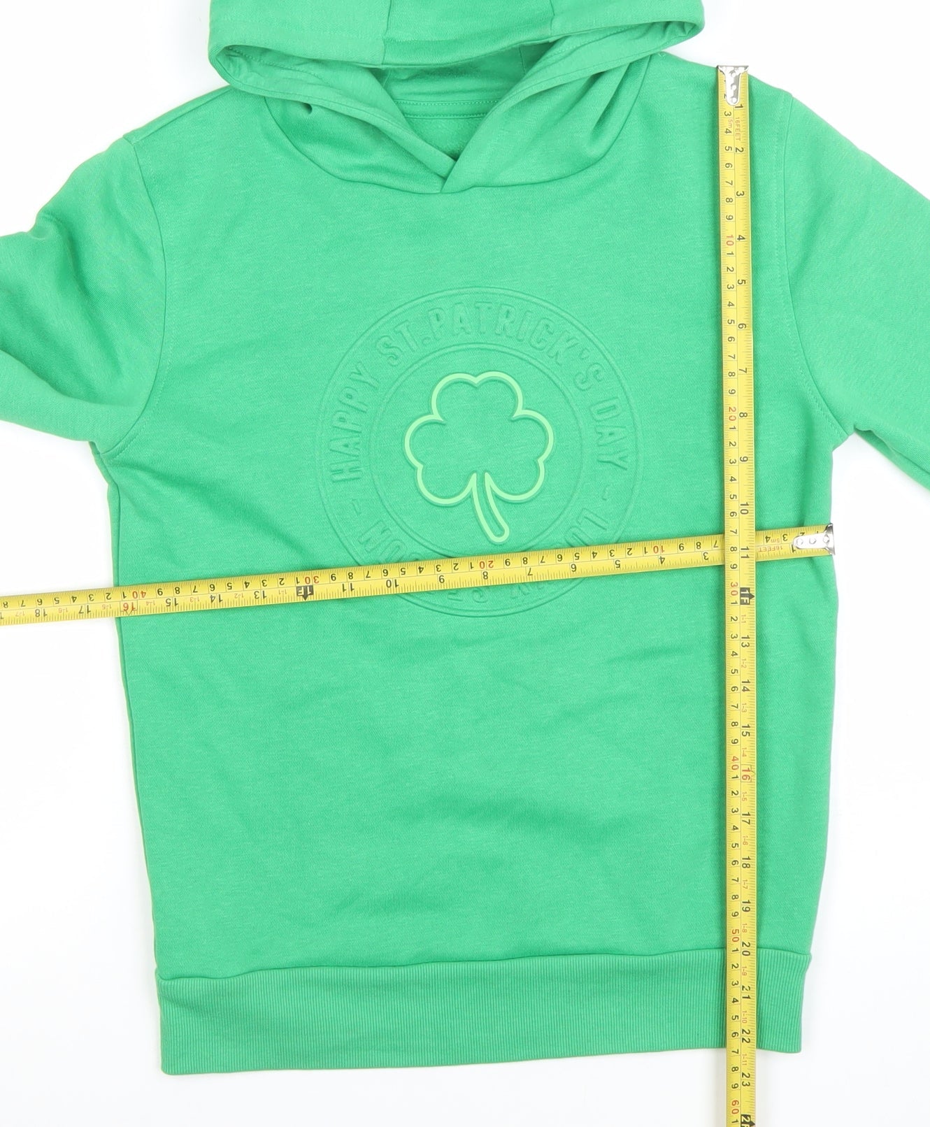 Dunnes Stores Boys Green Pullover Hoodie 10-11 Years St Patrick’s Day Style
