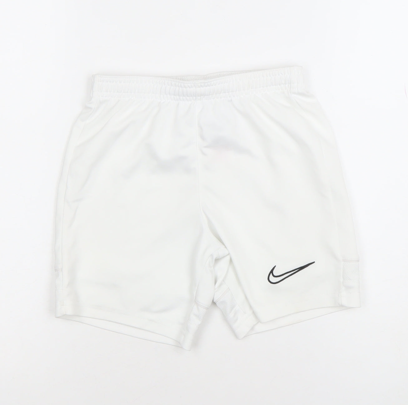 Nike Boys White Dri-FIT Athletic Football Shorts Size Small