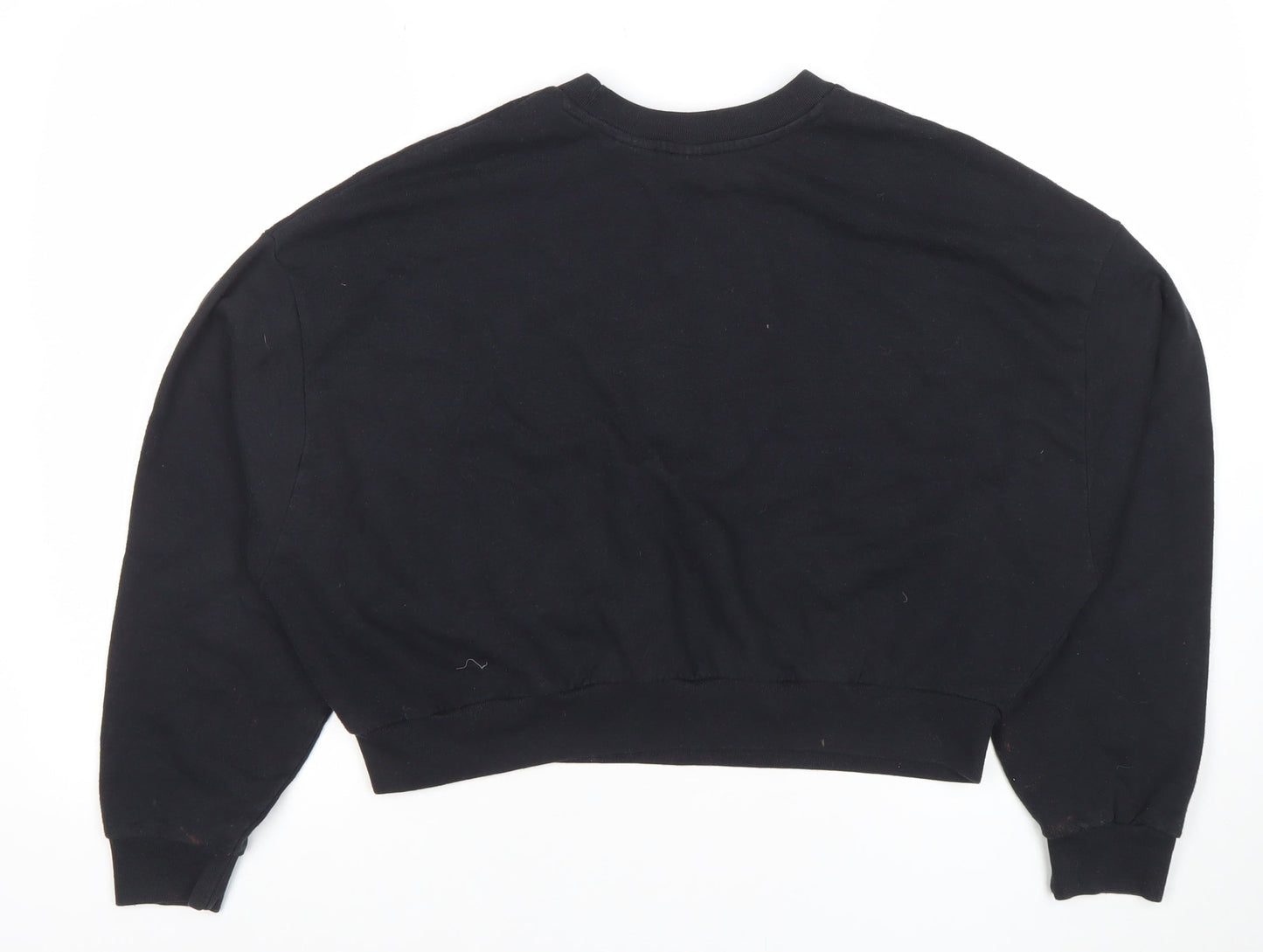 Levi’s SilverTab Black Cotton Crew Neck Sweatshirt Women’s L
