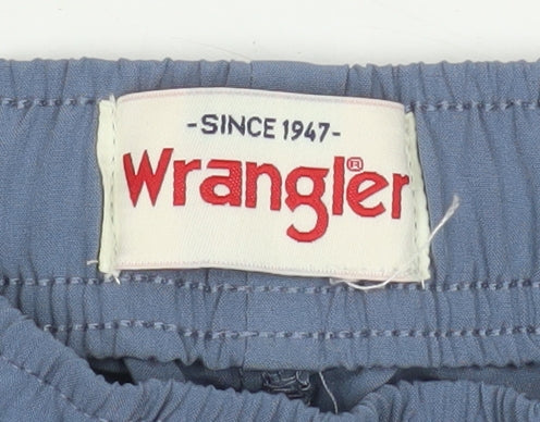 Wrangler Boys Blue Regular Fit Athletic Shorts Size 5 Years