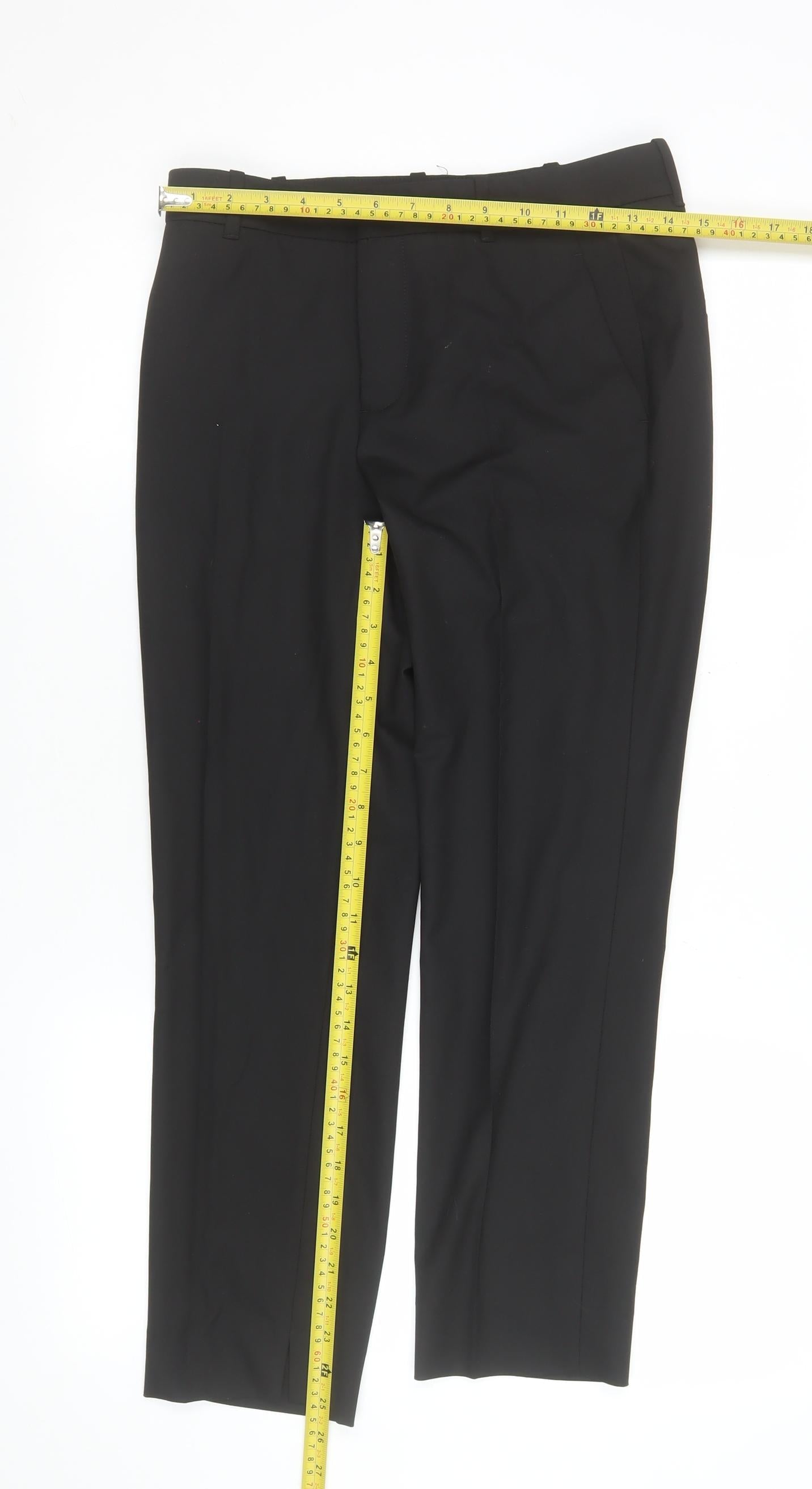 Zara Woman Black XS Slim Fit Dress Pants Trousers