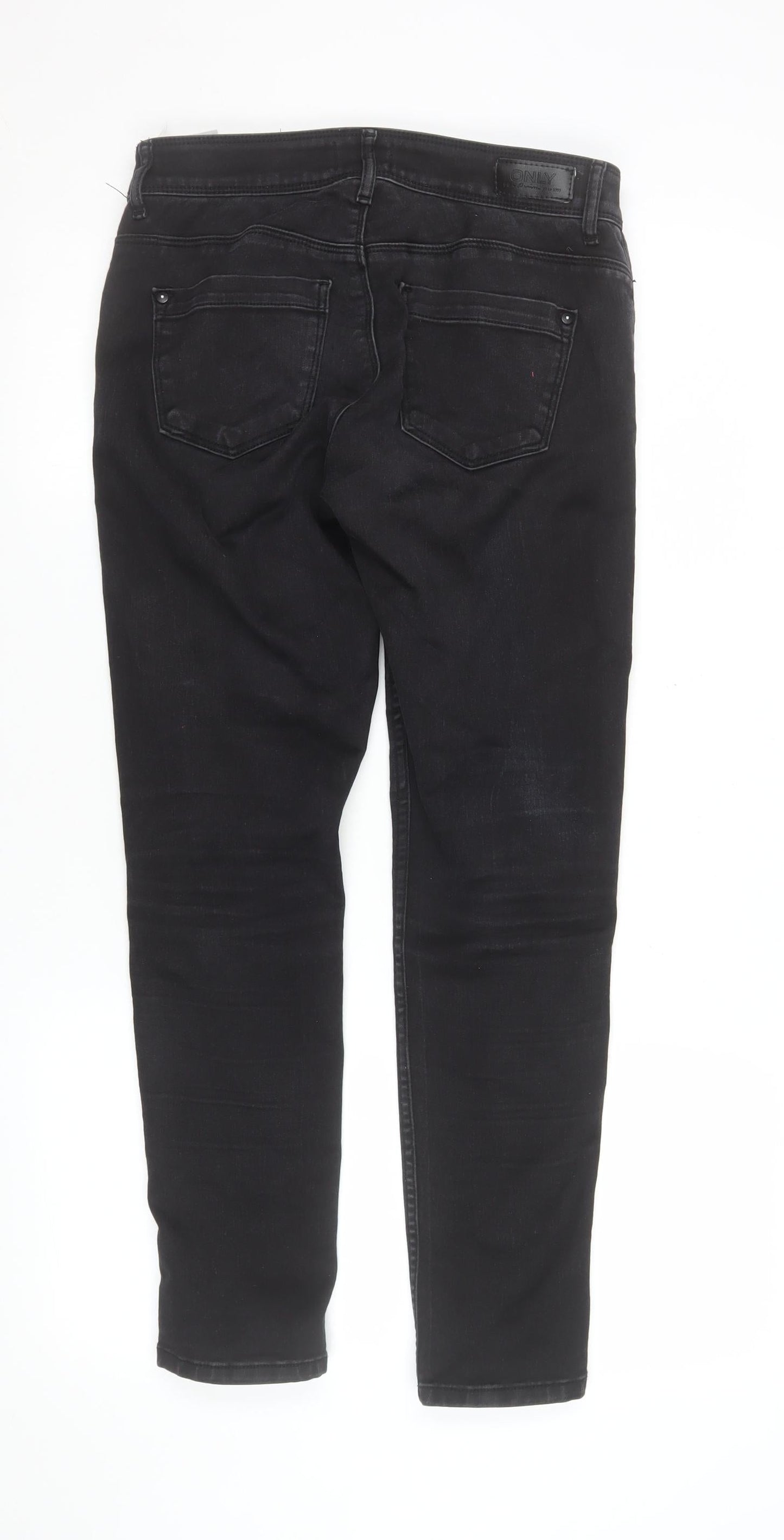 ONLY Women's Black Skinny Stretch Denim Jeans M 30