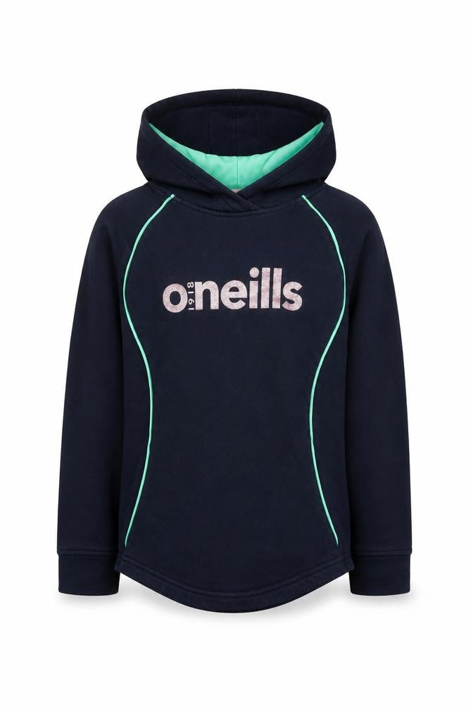 O’Neills Girls Navy Hoodie Age 10-11 Pullover Hooded Sweatshirt