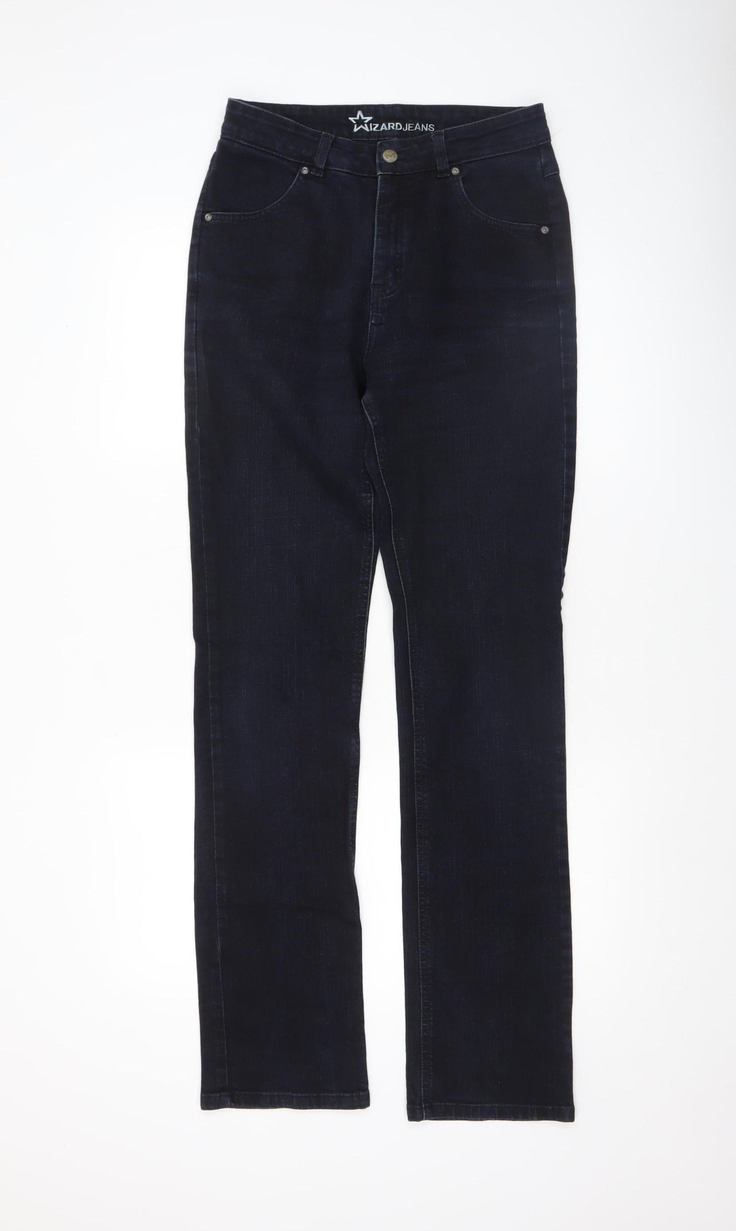 Wizard Jeans Women's Blue Straight Leg Slim Fit Denim Jeans Size 10