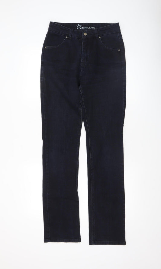 Wizard Jeans Women's Blue Straight Leg Slim Fit Denim Jeans Size 10