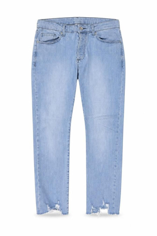 Topman Men's Blue Light Wash Slim Skinny Jeans Size S 32in