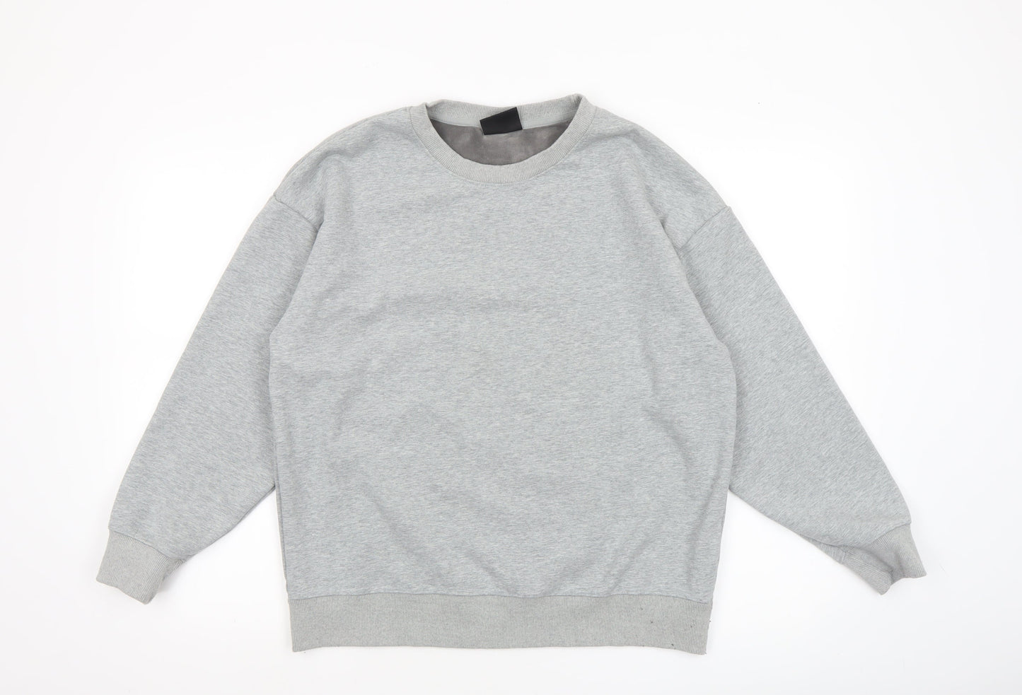 Independent Mens Grey Fleece Pullover Sweatshirt Size L