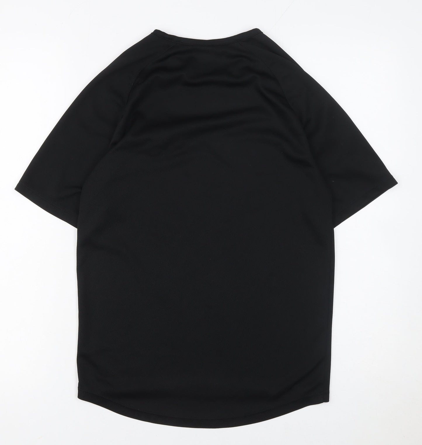 SOL'S Sporty Men's Black XS Short Sleeve Crew Neck Athletic T-Shirt