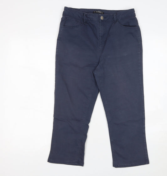 Dunnes Stores Women Blue Straight Leg Stretch Jeans Size 12