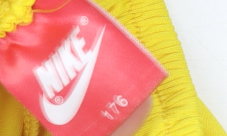 Nike Boys Yellow Liverpool FC Football Athletic Shorts Size 176