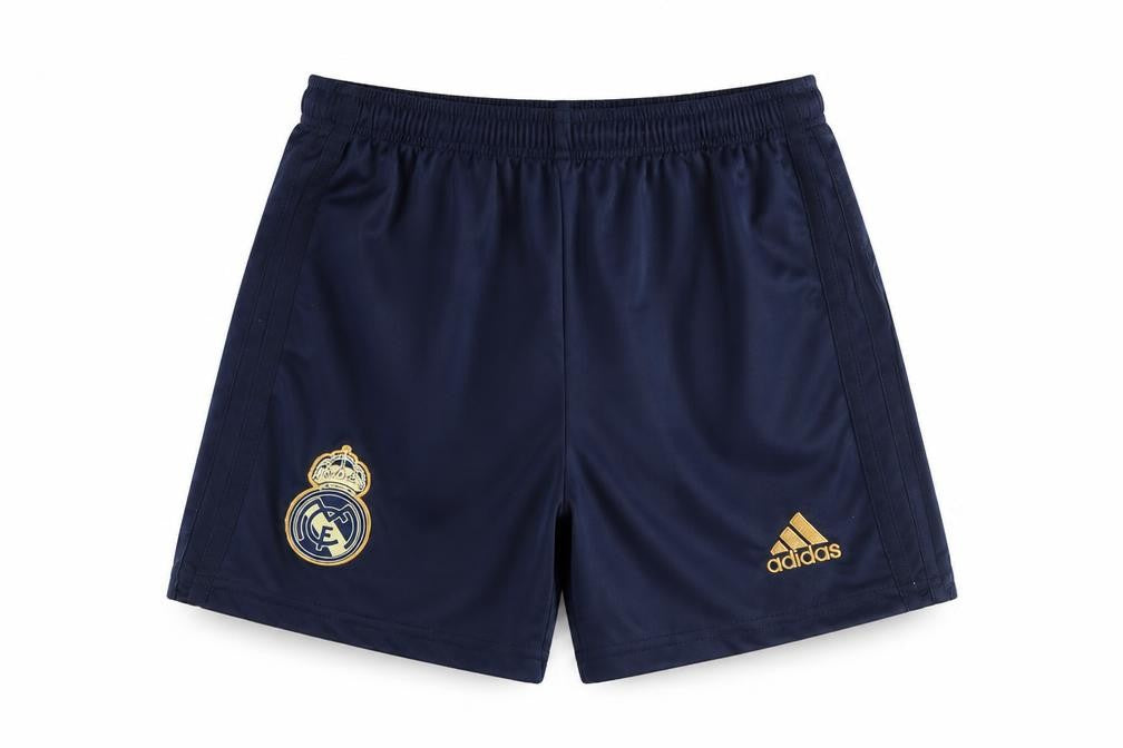 Adidas Boys Blue Real Madrid Athletic Football Shorts Size 152