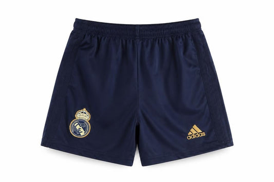 Adidas Boys Blue Real Madrid Athletic Football Shorts Size 152