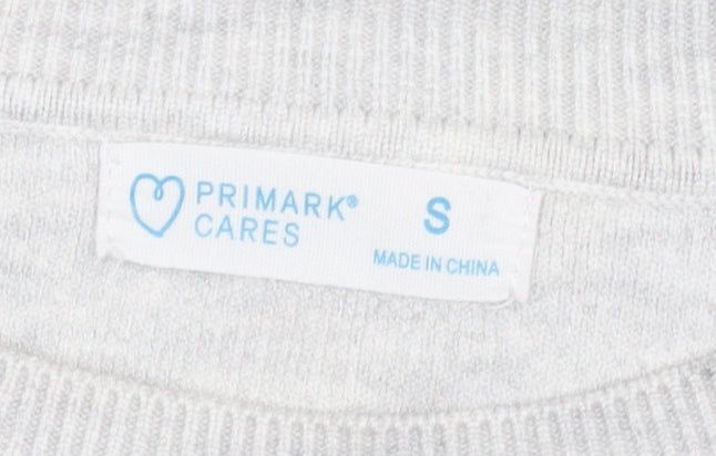 Primark Women’s Grey Amsterdam Pullover Jumper Size S