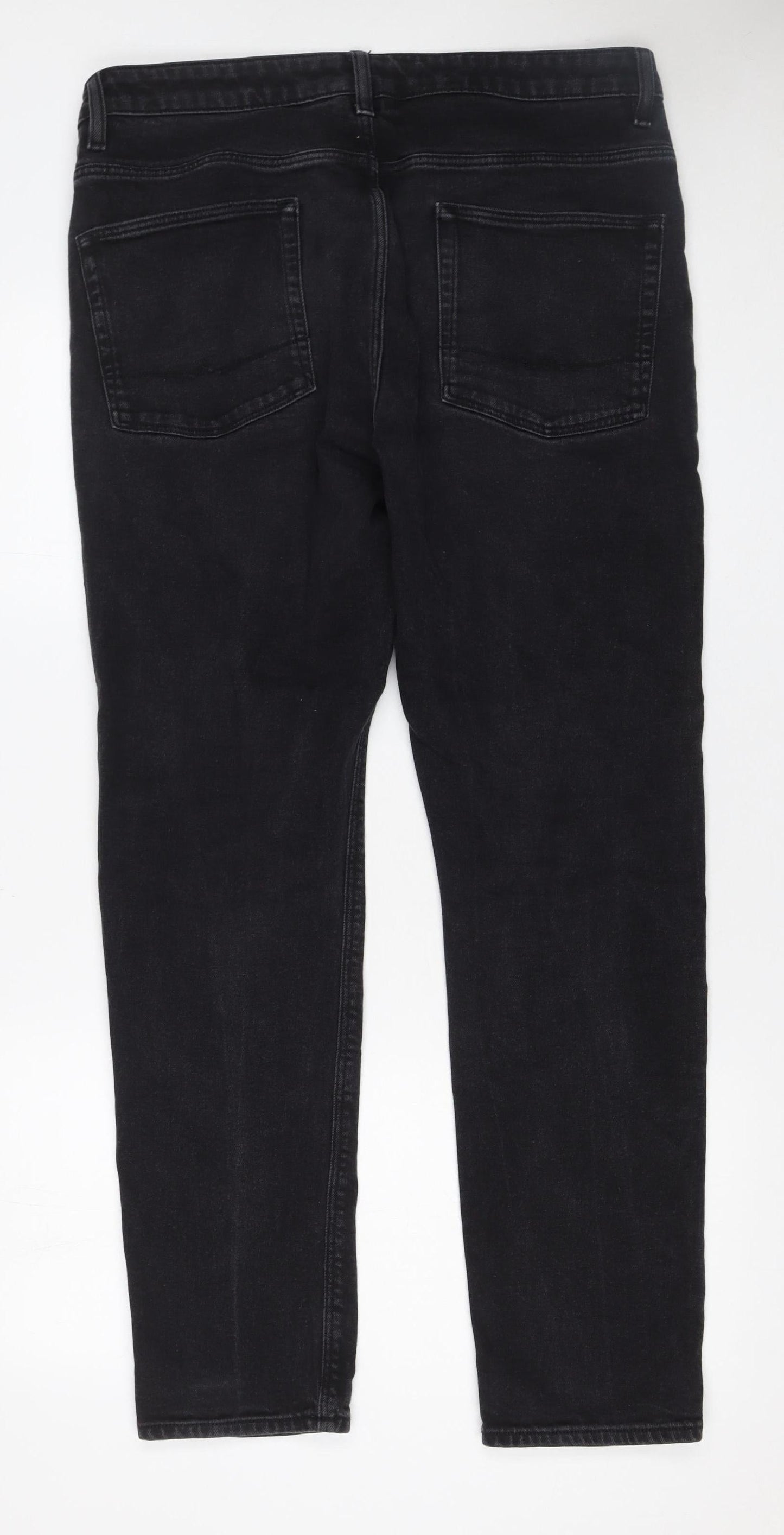 ASOS Men's Black Slim Fit Jeans W36 L32 Denim Cotton Stretch