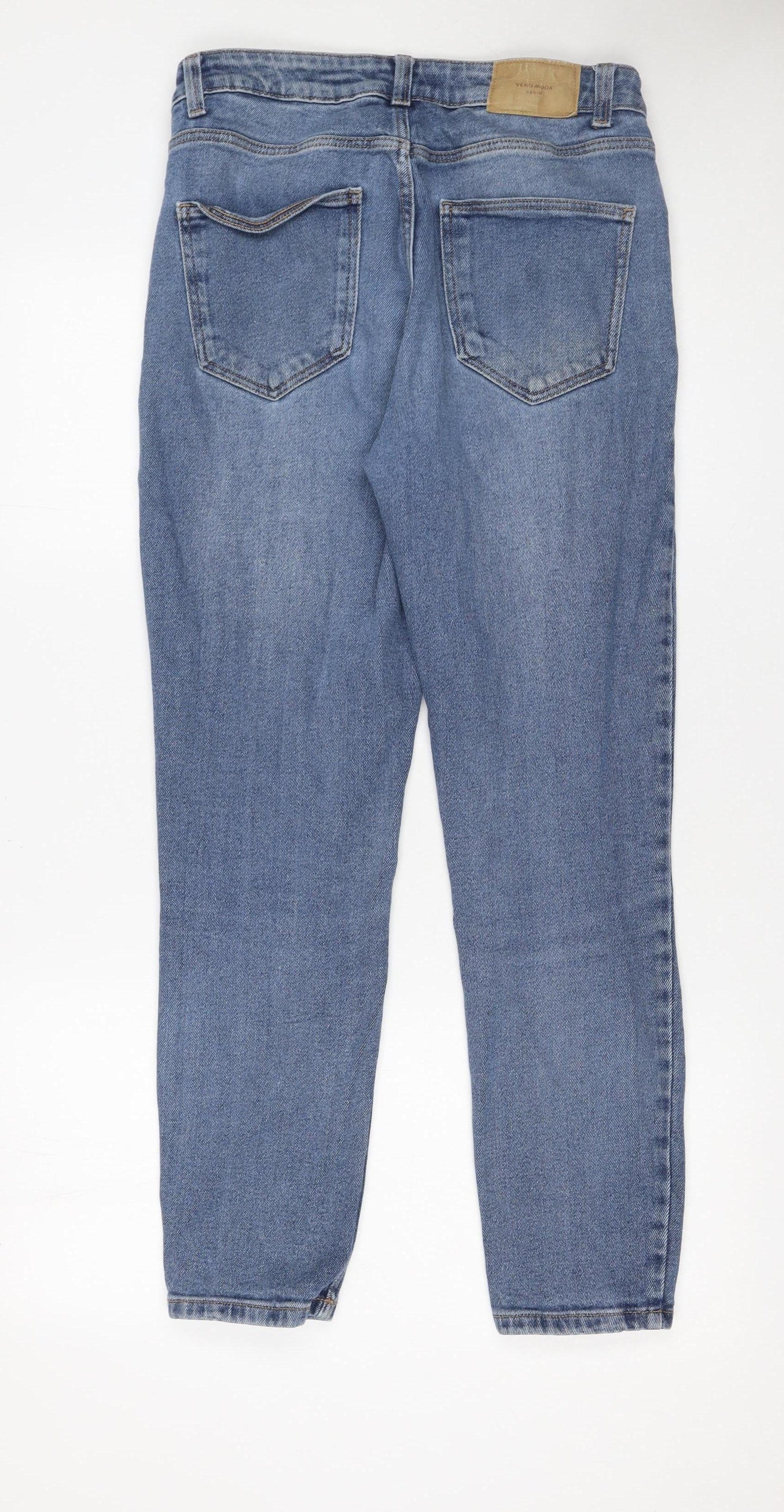 Vero Moda Womens Blue High Rise Skinny Denim Jeans Size 10