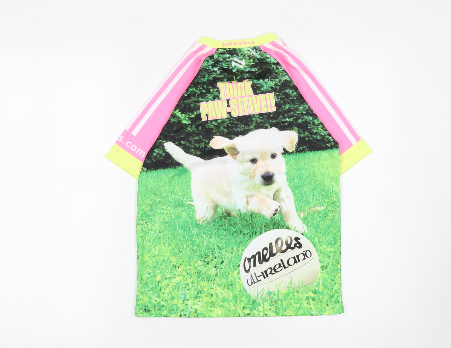 O'Neills Girls Multicoloured Dog Print Koolite Sports T-Shirt 9-10 Years