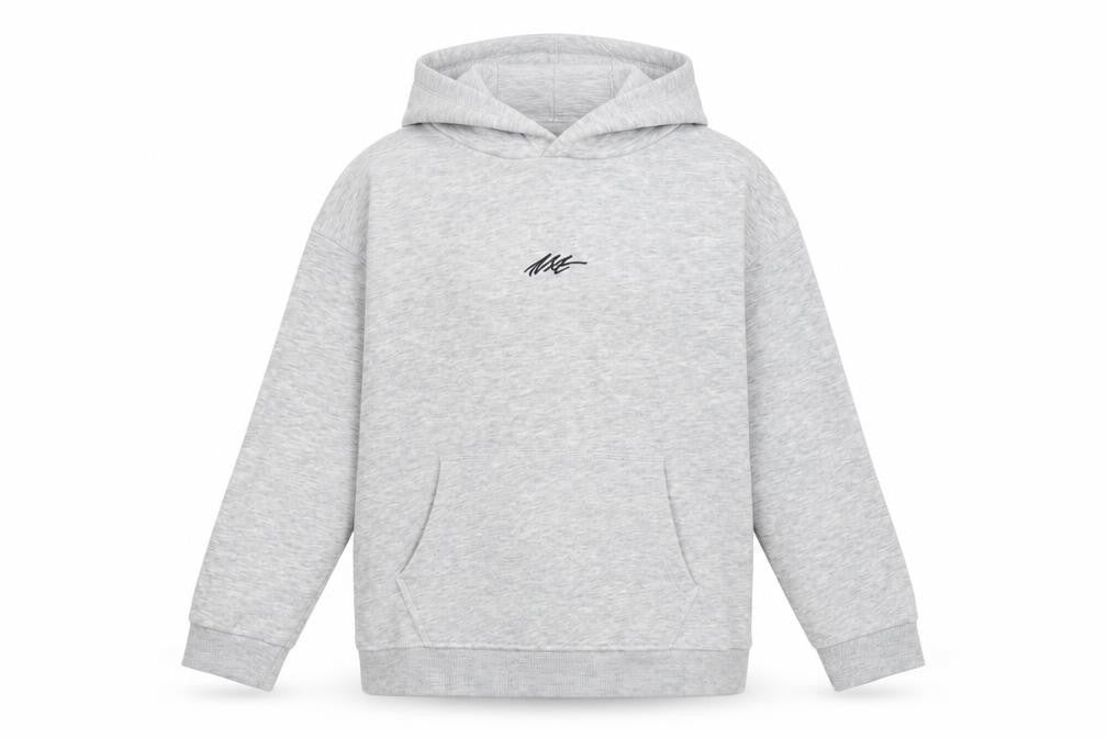 Next Boys Grey Pullover Hoodie 8 Years Cotton Blend Casual Sweatshirt