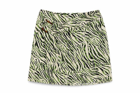 Zara Women’s Multicoloured Animal Print Wrap Skirt Size S