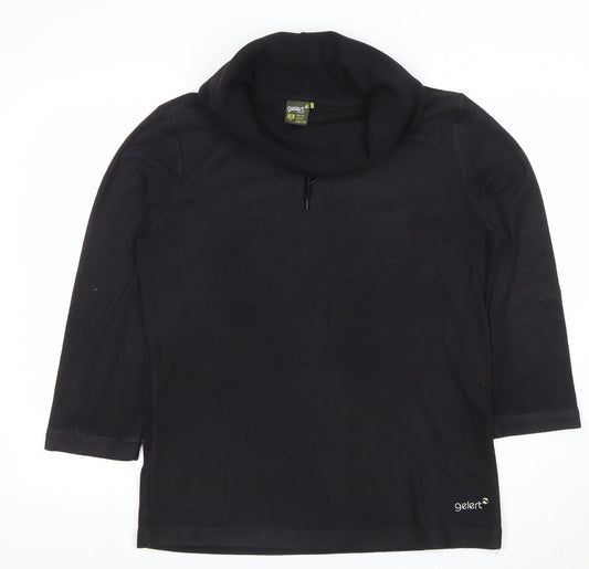 Gelert Women’s Black Size 16 Fleece Pullover Sweatshirt