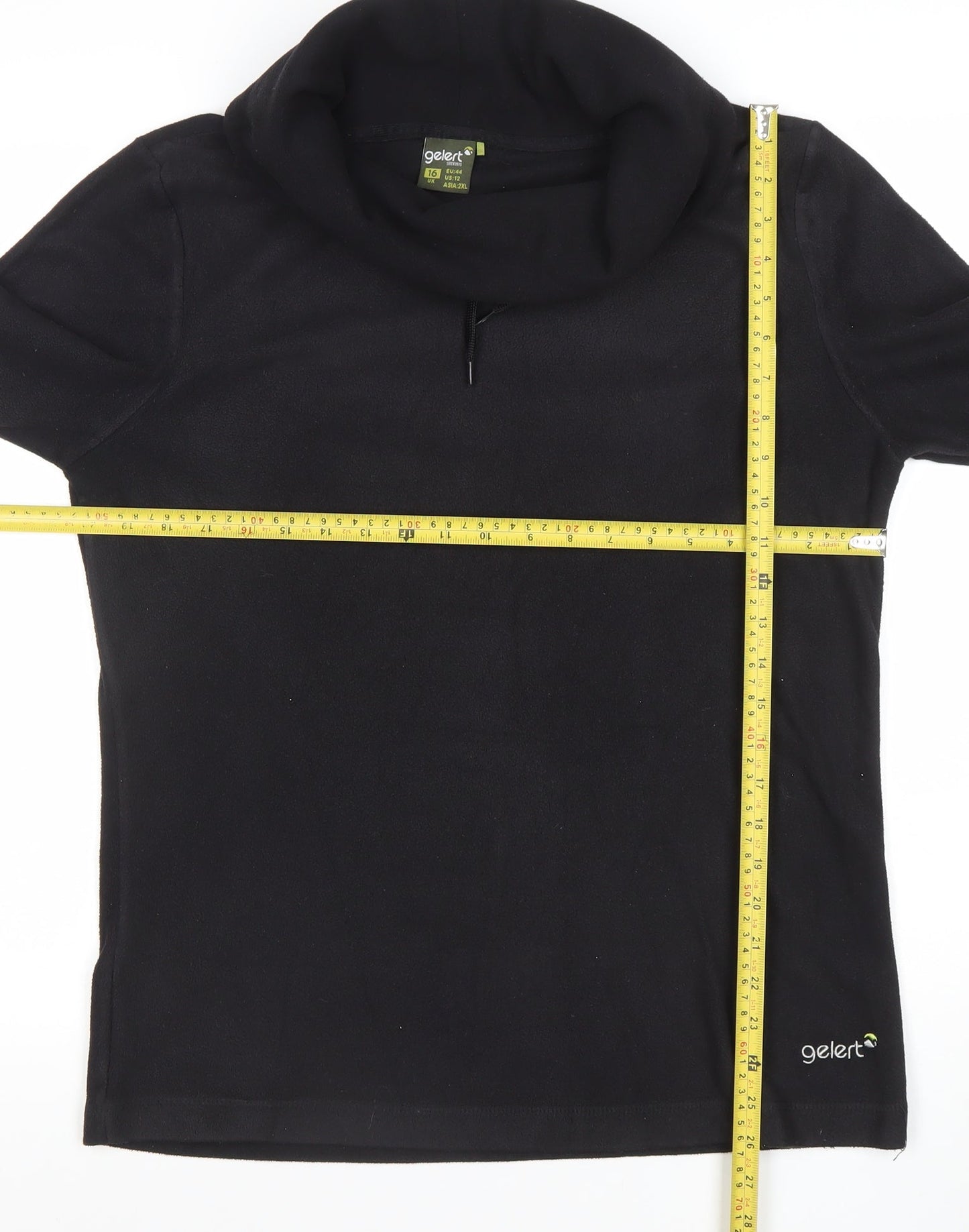 Gelert Women’s Black Size 16 Fleece Pullover Sweatshirt