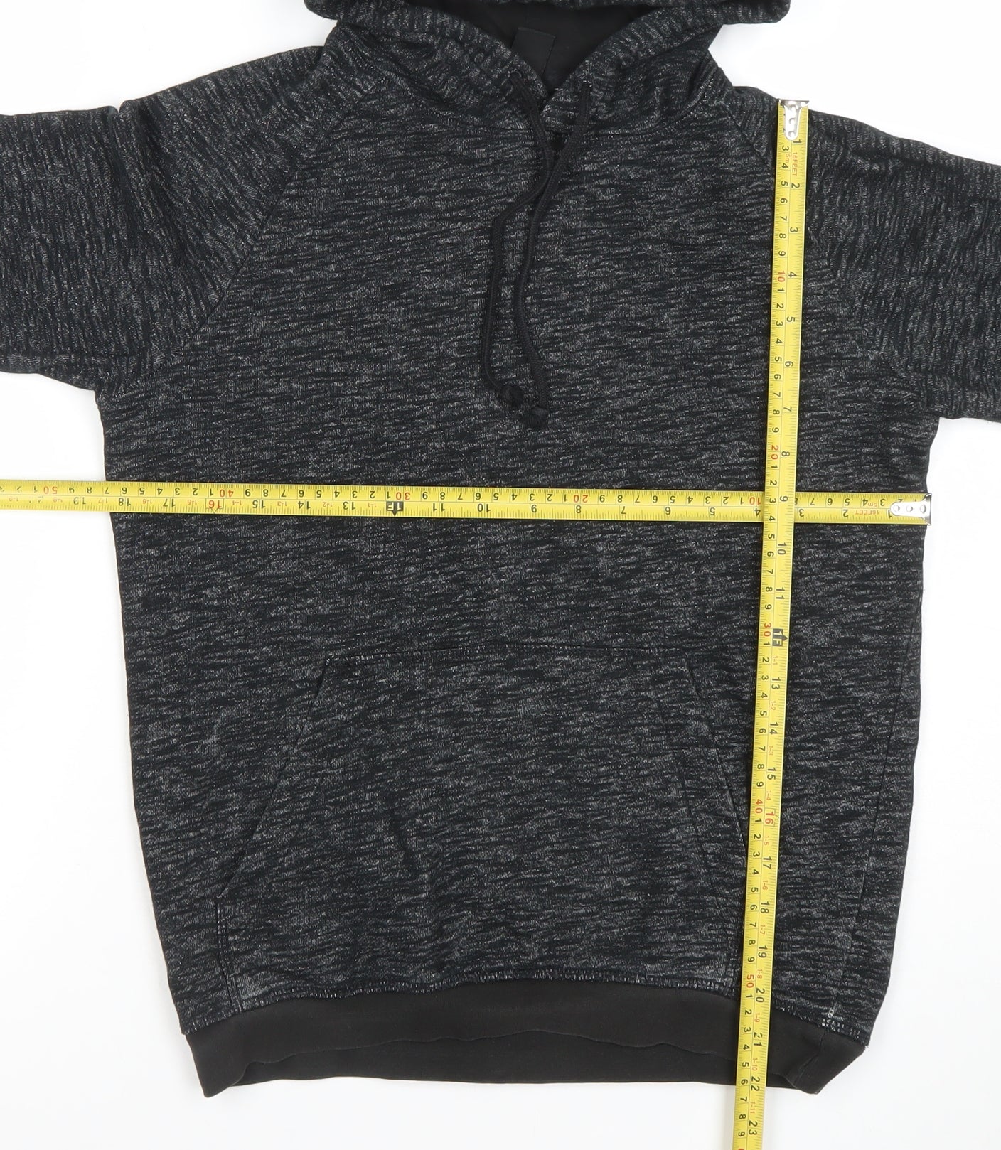 H&M Women’s Black XS Pullover Hoodie Basic Long Sleeve Casual