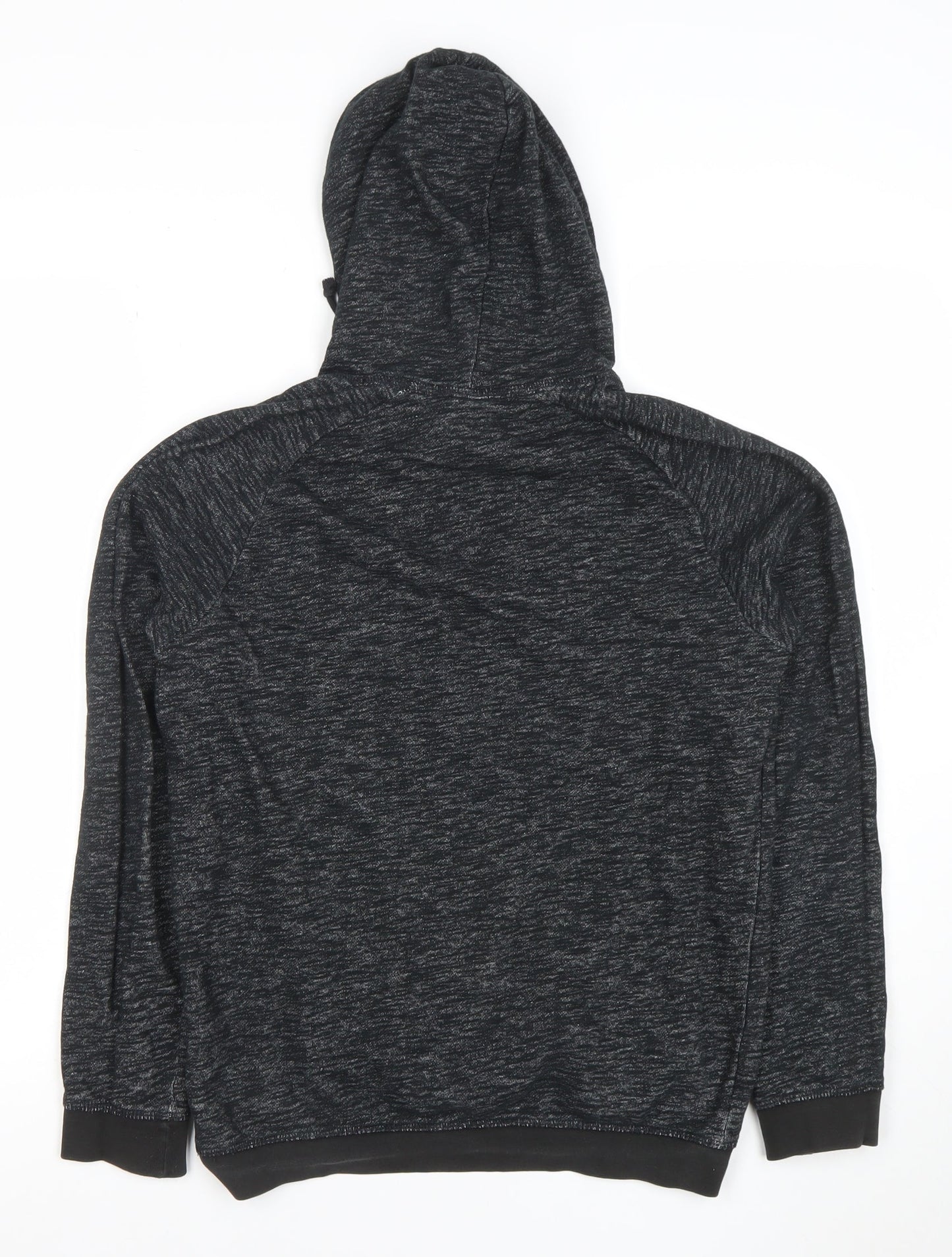 H&M Women’s Black XS Pullover Hoodie Basic Long Sleeve Casual