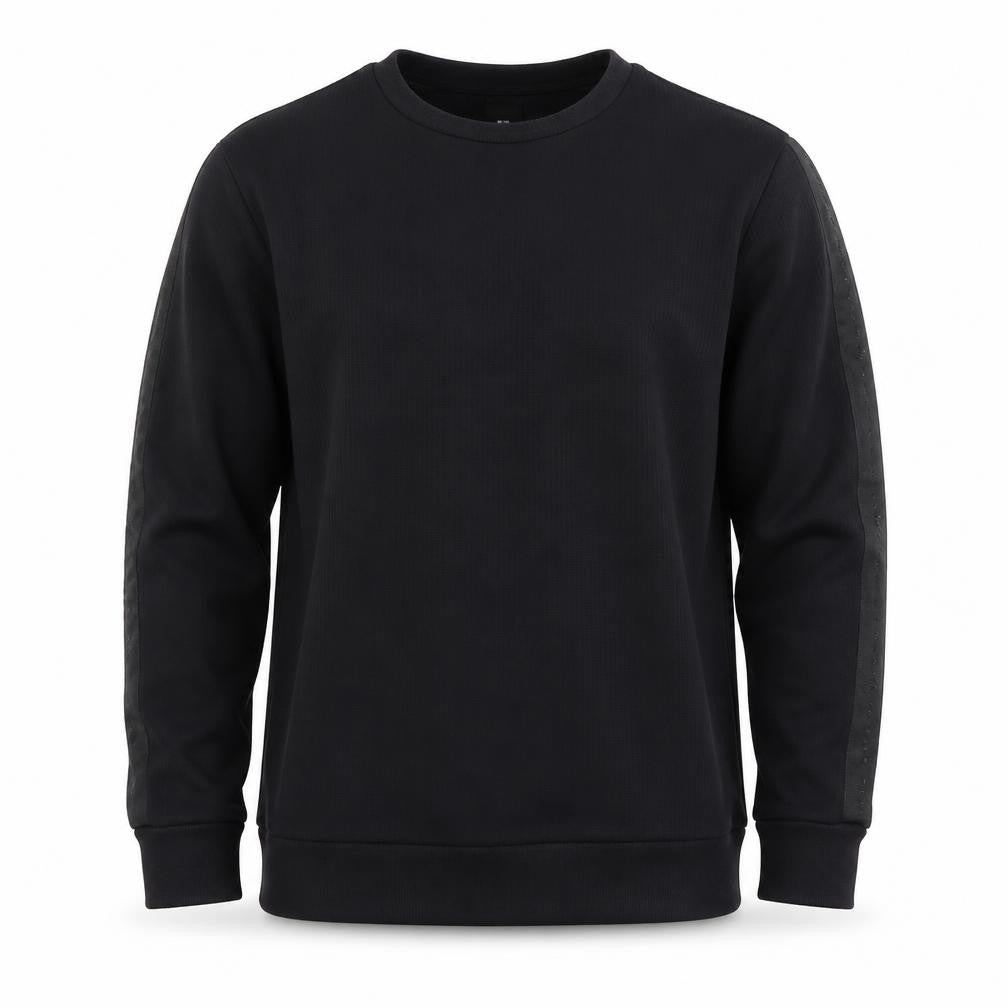 River Island Men's Black Crew Neck Pullover Sweatshirt Size M